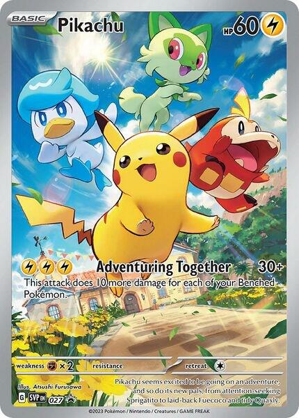 Singles - Pikachu Paldea Promo!