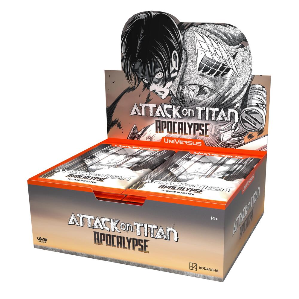 Live Break - UVS Attack On Titan: Apocalypse Booster Box!