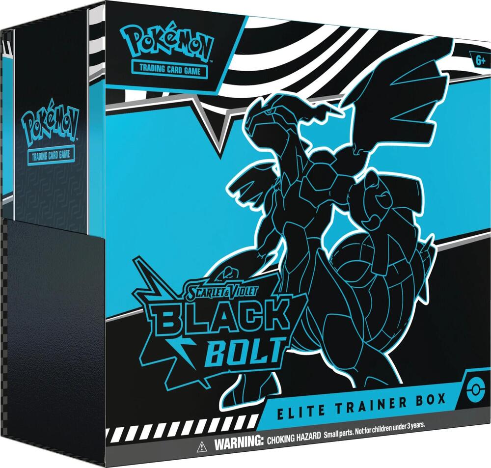 Ducky - Singles Ungraded - 2025 POKEMON BLACK BOLT ETB CASE (Sealed/Live)!