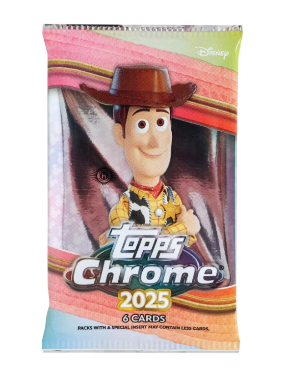 Live Box Break - Topps Chrome Disney 2025 Hobby Pack!