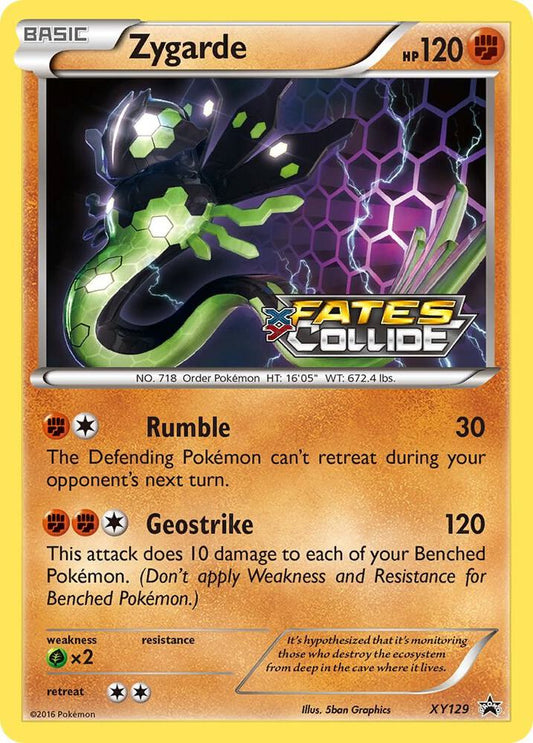 Singles - Zygarde Fates Collide Stamp (Sealed)!