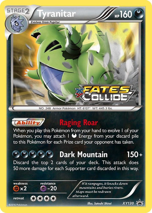 Singles - Tyranitar Fates Collide Stamp (Sealed)!