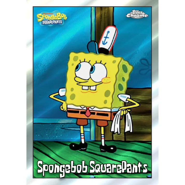 Live Box Break - Topps Chrome Sponge Bob Square Pants!