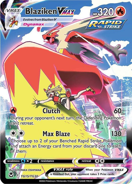 Singles - Blaziken VMAX - SWSH12: Silver Tempest Trainer Gallery!