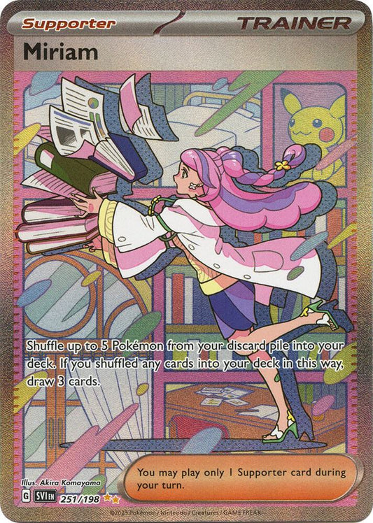 Singles - Miriam - 251/198 - SV01: Scarlet & Violet Base Set!