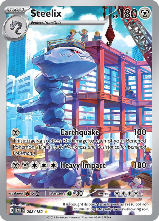 Singles - Steelix - 208/182 - SV04: Paradox Rift
