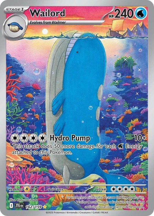 Singles - Wailord - 162/159 - SV09: Journey Together
