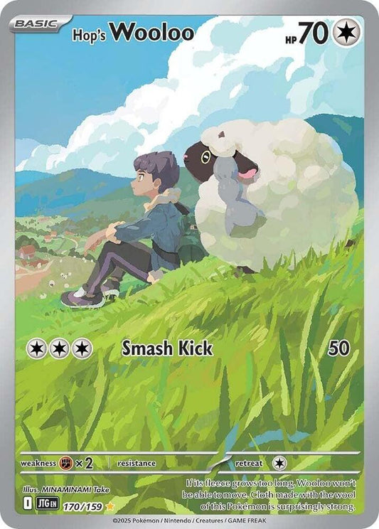 Singles - Hop's Wooloo - 170/159 - SV09: Journey Together!