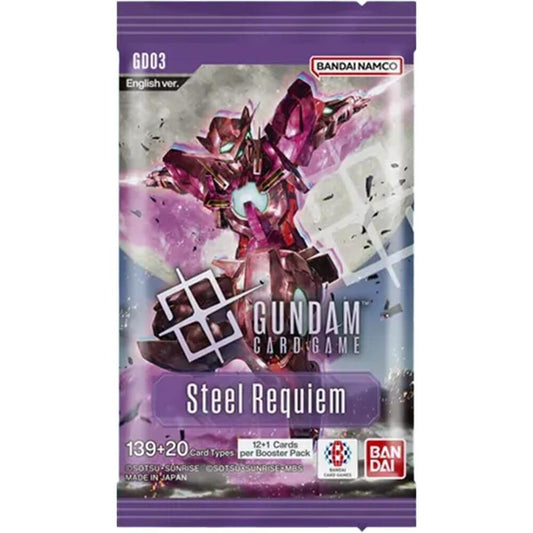 Live Booster Pack - Gundam Steel Requiem Booster Pack!