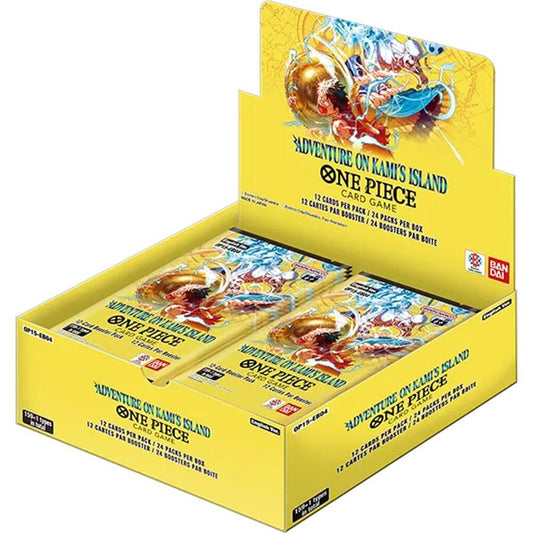 Live Booster Box Break - One Piece Adventure on Kami's Island Booster Box (OP-15)!