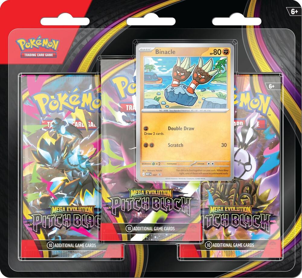 Live Break - Pitch Black 3 Pack Blister!