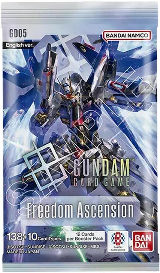 Live Booster Pack - Gundam Freedom Ascension Booster Pack!