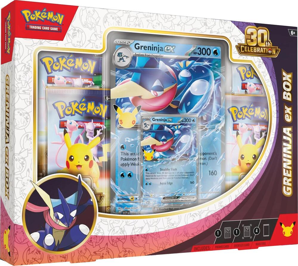 Live Break - 30th Celebration Greninja EX Box!