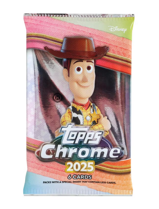 Live Box Break - Topps Chrome Disney 2025 Hobby Pack!