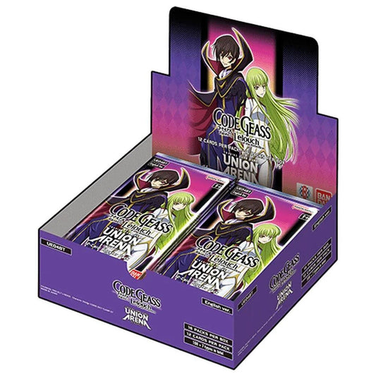 Live Booster Box Break - Union Arena: Code Geass Lelouch of the Rebellion!