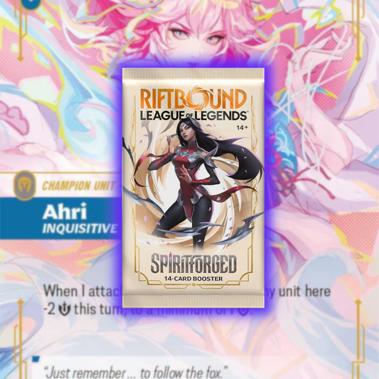 Live Break - Riftbound - Spiritforged Booster Pack!