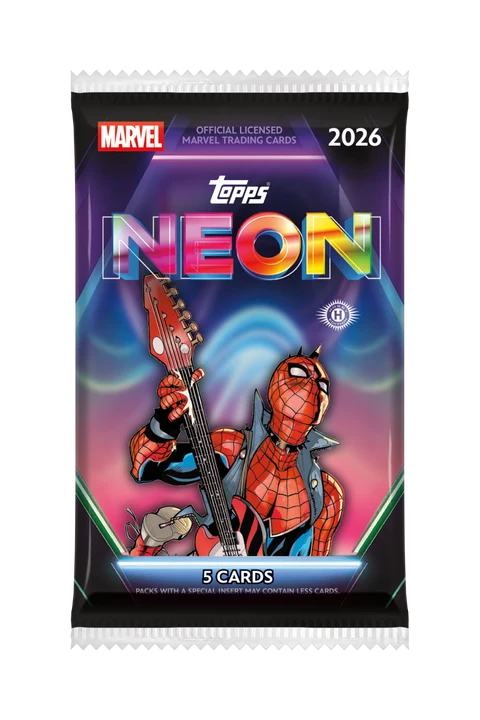 Live Box Break - Topps Marvel Neon 2026 Hobby Pack!