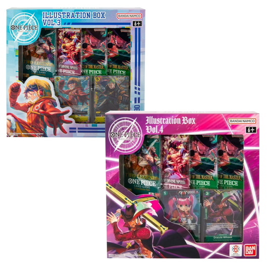 Live Box Break - One Piece Card Game Illustration Box Vol. 3 AND 4!