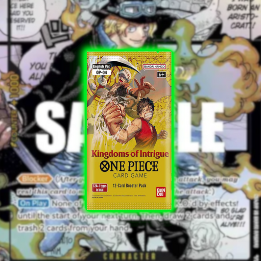 Live Break - One Piece TCG Kingdom's of Intrigue (Sleeved Booster)!