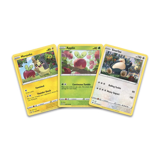Singles - Snorlax, Morpeko & Applin Cosmos Holo (Some cards are HP)!
